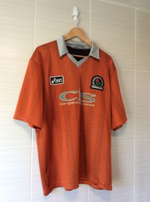 Blackburn Rovers Jersey.  Official Asics Mens Away Jersey Season 1996-1998. Original From The Time. Not A Modern Remake.