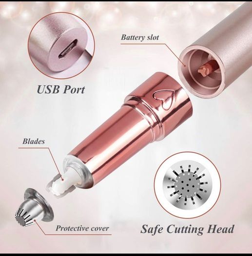 2020 Upgraded USB Rechargeable Electric Eyebrow Trimmer