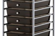 Home Storage Trolley On Wheels With 10 Drawer Storage Unit For Salon Beauty Make Up Home Office Organizer