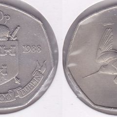 Ireland Decimal 50p x2 Commemorative & Ordinary