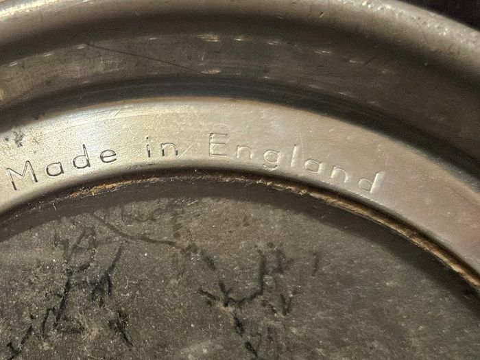 Viners English Pewter Glass Bottomed Tankard