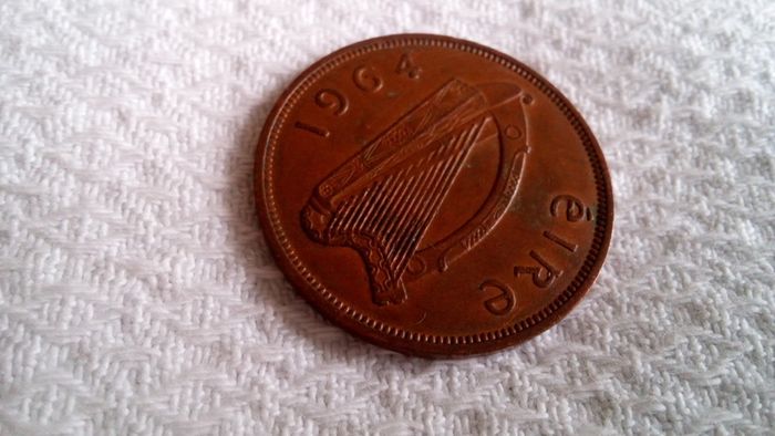 1964 Irish Penny.