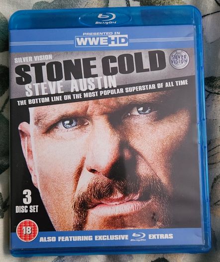 WWE wrestling blu rays