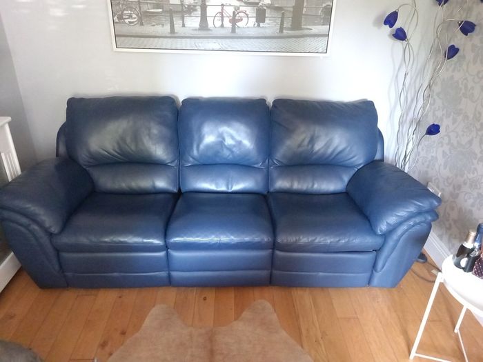 leather sofa