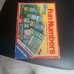 Fun Numbers 1979 boxed educational rare game