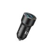 Hoco DZ17 Powerful Dual USB LED Port Car Charger Black Image 2