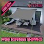 Sun Shade Sail Waterproof Rectangle 2x3m, 95% UV Block Garden Sunscreen Awning Canopy with Free Rope, Breathable Patio Sail pergola for Outdoor Party (FREE SHIPPING) Image 2