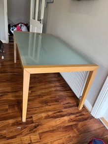 Glass table