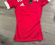 red rugby jersey