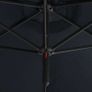 Double Parasol with Steel Pole Anthracite 600 cm Image 3