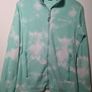 womens BERGHAUS NAVALA fleece full zip top green white size UK 16 EU XL coat jacket Image 2