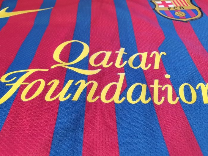 Barcelona Football Club Home Jersey 2011 to 2012 Large Adult Nike
