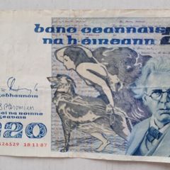 Central Bank of Ireland 20 pound note