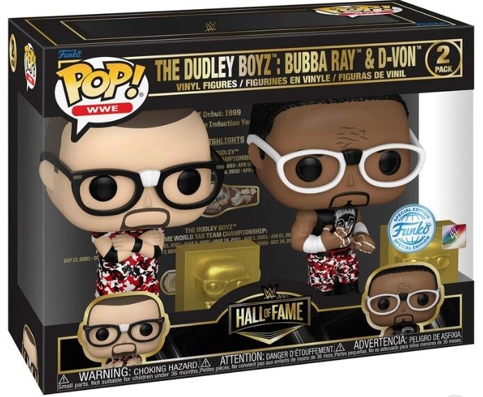 SEVEN WWE Wrestling Funko Pop Vinyl Figurines (Brand New)