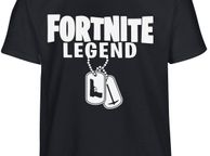 main image for ad Fortnite Legend DogTag TShirt - Legend Of Fortnite Battle Royale - Fortnite Legend Kids Shirt