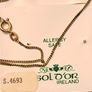 Vintage 18ct gold plated claddagh set Image 4