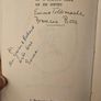 In The Light. Poems By Emma Tollemache. Illustrated By Francis Rose. Signed Limited Edition 166 Of 250. Hardback With Dustjacket In Good Condition.  See Photos For Same. Image 2