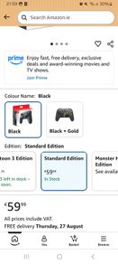 nintendo switch black console