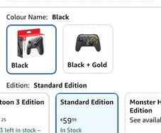 nintendo switch black console
