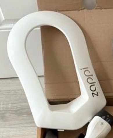 White cover car charger zappi