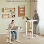 Standing Desk, 80cm Small Height Adjustable Desk with 3 Memory Heights Image 5