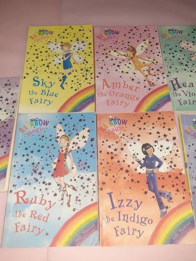 Girls fairy rainbow magic reading books