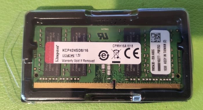 Kingston 16GB DDR4-2400 KCP424SD8/16 SO-DIMM Memory Laptop Notebook RAM