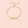 Delicate Butterfly Drawstring Bracelet Image 3