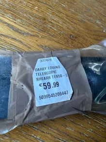 New telescopic edging shears