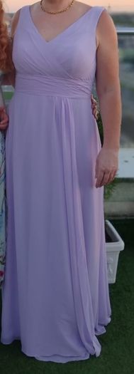 Bridesmaid dress lilac