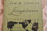Vintage Irish Language School textbook titled Geograif don Ghaedheal og cuid 11.