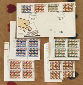 UK 1st Day Cover & Blocks (#3) 1979