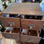 Antique Oak Filing Cabinet Image 3