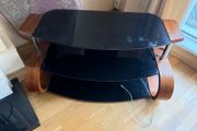 free glass tv stand