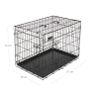 Dog cage XL with 2 doors Image 3