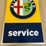 Alfa Romeo Service Lighted Sign Image 5