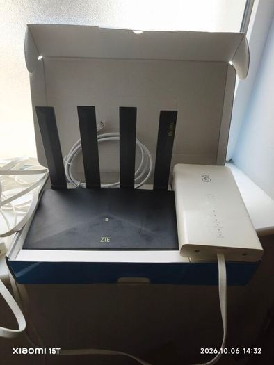 ZTE 5G wireless router MC7010 and ZTE Miracle Wi-fi 6 Router T 3000