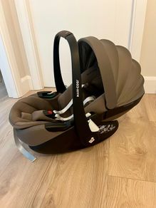 Maxi-cosi Peeble 360 Pro2 car seat & Base bundle - Twillic truffle