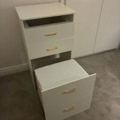 Dressing table and chair