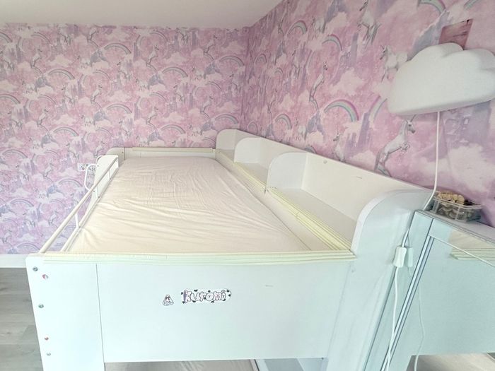 Triple sleeper bunk bed (double and single)