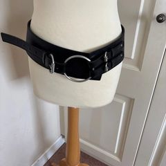 Adjustable leather belt - NWOT
