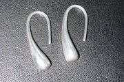 Silver earrings