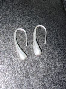 Silver earrings