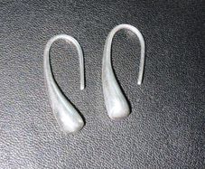 Silver earrings