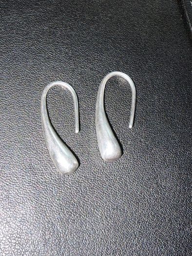 Silver earrings