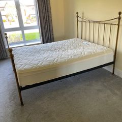 King Size Bed Frame + Kaymed Mattress