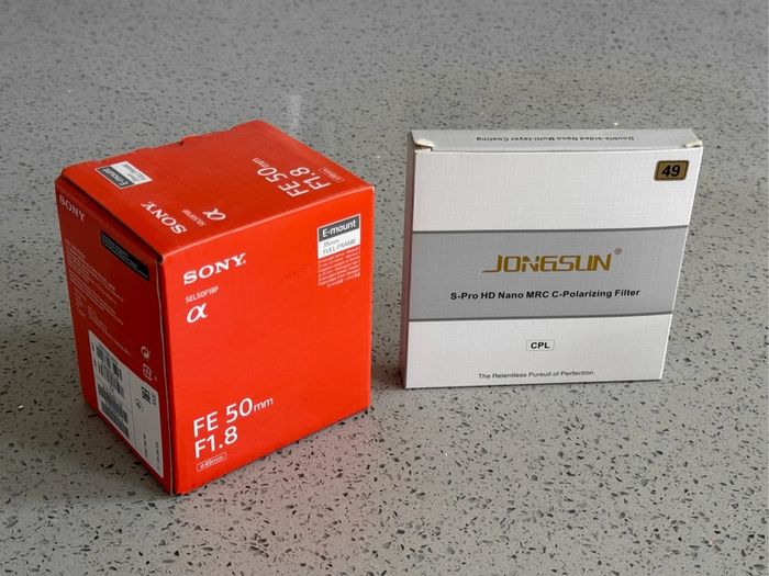 Sony 50mm F1.8 Prime lens