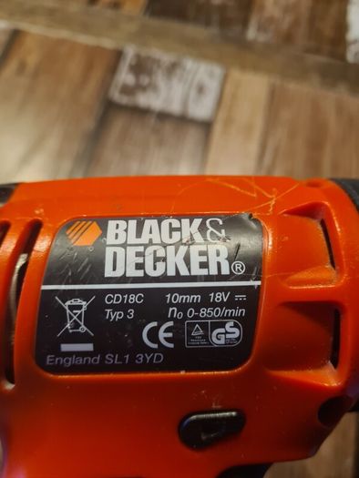 Black & Decker cordless drill driver