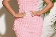 Pale Pink Shein Dress