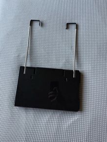 Three panel mirror with LED Light